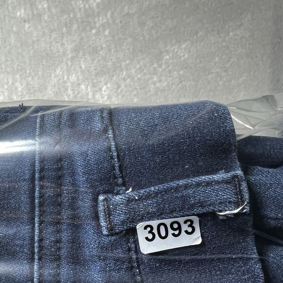 Betabrand Jeans Womens Size Medium Blue Straight Stretch Pull On Dark Wash - Picture 12 of 12